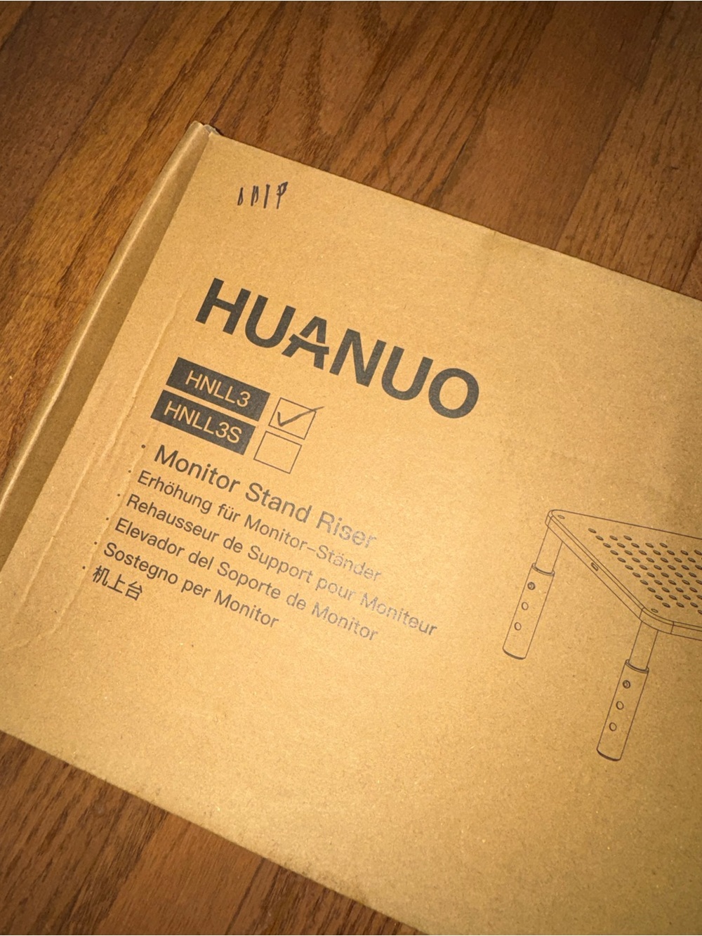 HUANUO Monitor Stand, Monitor Stand Riser 3 Height Adjustable, Monitor Riser - Picture 7 of 13